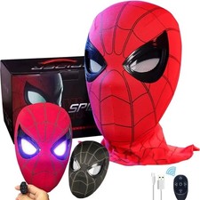 Spiderman maske mit - "spiderman,