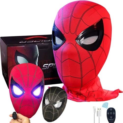 Spiderman maske mit - "spiderman,