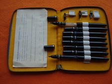 DDR Tuschezeichengerät SKRIBENT incl. Etui Skrimat, viel Zubehör