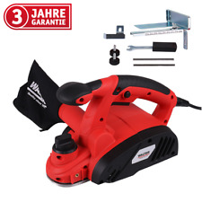 WALTER Elektrohobel 800 W, Hobel, Hobelmaschine, Fräsen, 82mm Breite, Staubsack