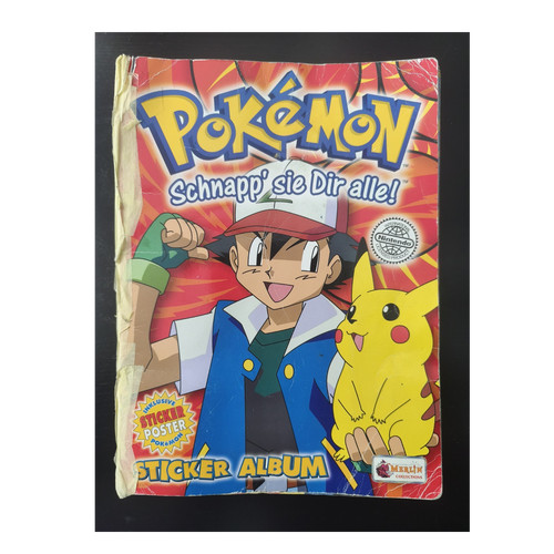 Merlin pokémon sticker - pokémon, album