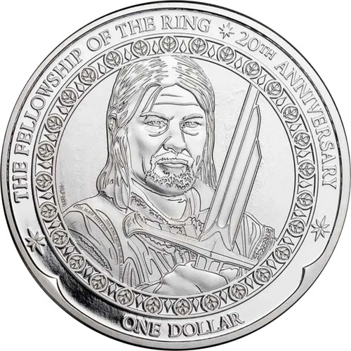 Silbermünze herr der ringe - silbermünze,