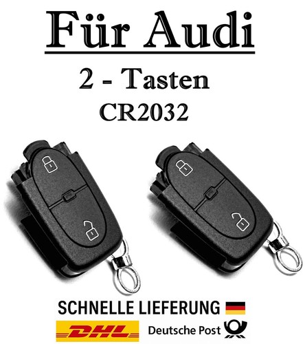 Klappschlüssel gehäuse - 2x,