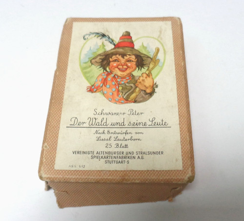 Schwarzer peter der wald - der, und