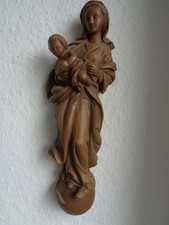 Alte geschnitzte Figur - Maria