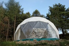 geodesic Dome, dome tent 2V, 6m Geo Dome, GrowDome, Kuppelzelt, Rundzelt,, Jurte