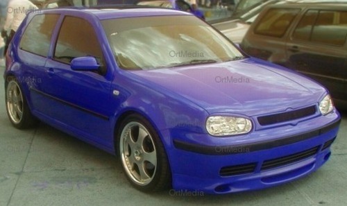 Frontspoiler für golf - vw, 4