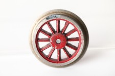 Spur 0  Guss  defektes DEKO Speichenrad   Ø ca 35 mm  (329182)