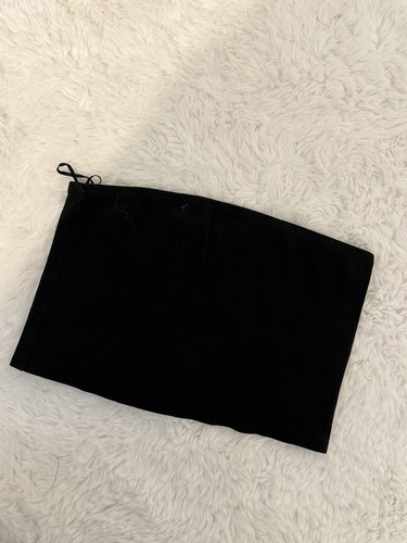 New yorker tube top - new, schwarz