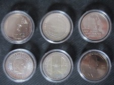 6 x 10 € Münzen BRD - 4 x