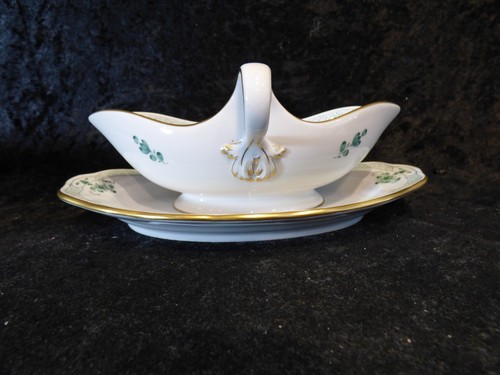 Meissen indisch grün sauciere - meissen,
