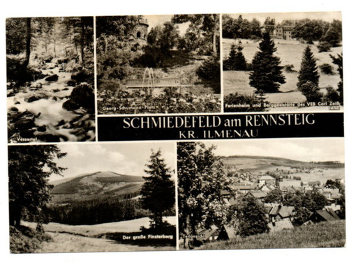 Ansichtskarte schmiedefeld - ansichtskarte,
