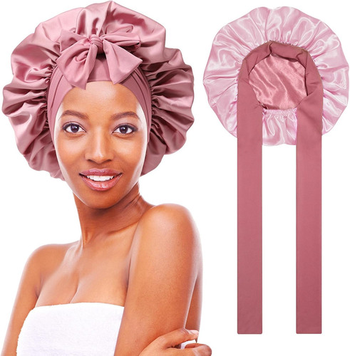 Satin bonnet nacht - satin,