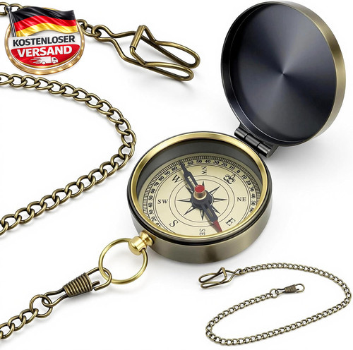 Goldene kompass outdoor - kompass,