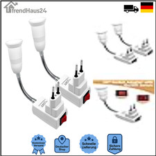E27 Steckdose Lampe mit