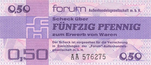 Ddr banknote pfennig forum - 50,