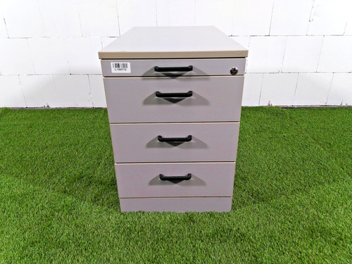 Rollcontainer betongrau - , 4