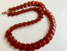 Vintage retro rote glaskette - retro,