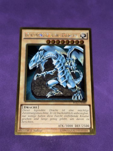 Yugioh pgl2 de080 blauäugiger - yugioh,
