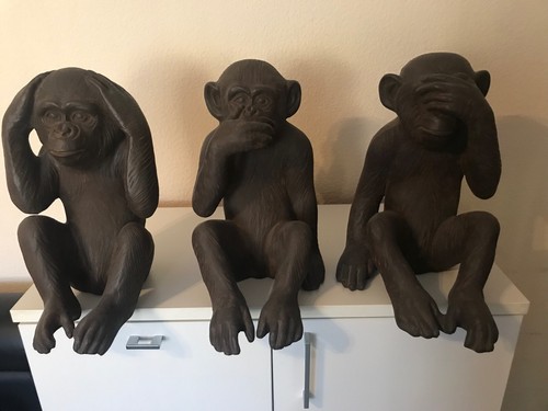 Deko figuren affen nichts - figuren, 3