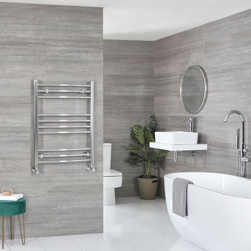 Milano chrom gebogenes rohr - gebogenes,