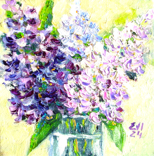 Flieder vase original - flieder,