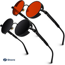 Retro steampunk sonnenbrille - retro,