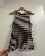 Damen Top Jake*s Peek Und Cloppenburg Gr S Beige Schwarz Gestreift