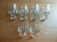 6 edle  Cognak  Gläser