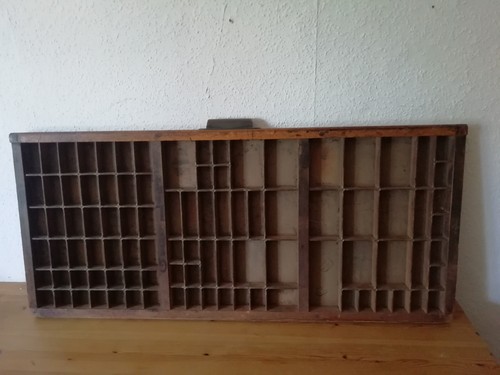Antiker original setzkasten - antiker,