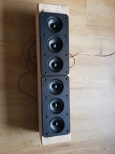 2 x 6 Visaton FRS 5X - 8 Ohm Breitbandlautsprecher in Line-Array mit Gehäuse