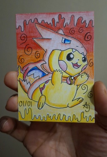 Aceo first hand - aceo, gezeichnet