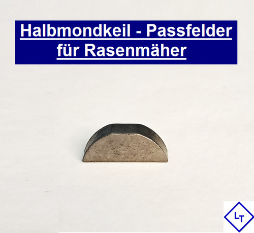 Halbmondkeil paßfeder - halbmondkeil,
