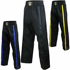 BAY mit Netz Kickboxhose Kampfsporthose Freestyle Hose Kickboxen universal Satin