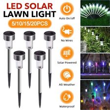 Gartenleuchte Solarleuchte Gartenlampe Außen LED Solarlampen Garten Balkon Bunt