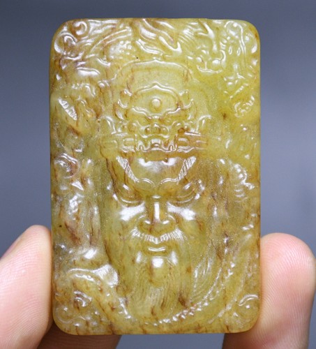 6cm china old jade dragon - 6cm,