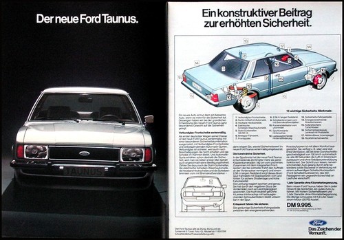 Der neue ford - der, taunus