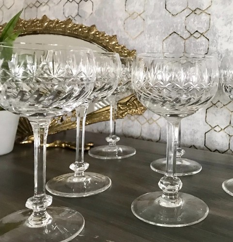 Antik art déco - art, weingläser
