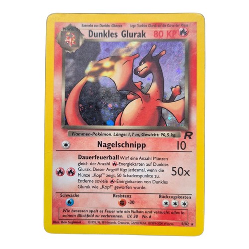 Pokemon tcg dunkles - tcg, glurak