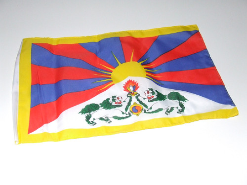 Tibet flagge 30x45 fahne - tibet,