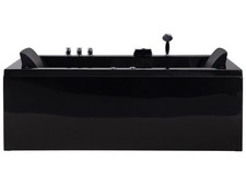 Edle Whirlwanne Spa schwarz