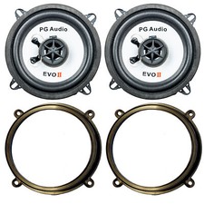 13cm Coax 2-Wege-Koax,Volvo 960,Volvo 940,Lautsprecher Vorne inkl. Adapterringe