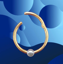 | Ohrrring | Echt 585 Massiv Gelbgold + Echte Zuchtperle I  Intim | 46013-8 |