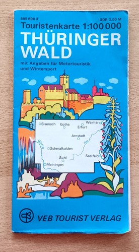 Ddr touristenkarte - ddr,