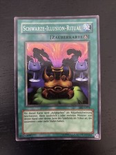 YUGIOH KARTE SCHWARZE-ILLUSION-RITUAL SRL-G051 SUPER RARE