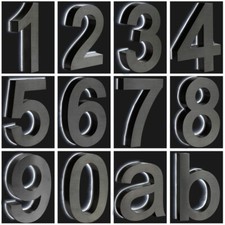 LED Beleuchtete Hausnummer