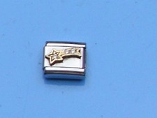 Original Nomination Gold Modul +++ STERNSCHNUPPE ZIRKONIA +++  guter Zustand