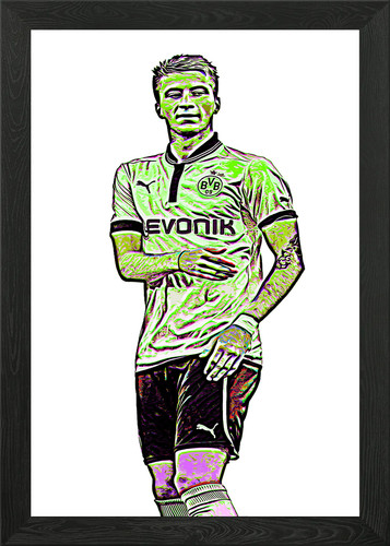 Marco reus gerahmtes wandbild - marco,