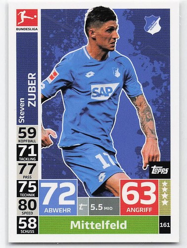 Steven zuber topps - topps, attax