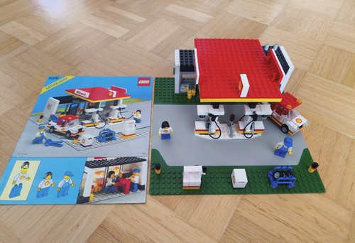 Lego town vintage 6378 shell - vintage,